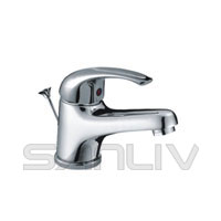 Single lever mixing faucet