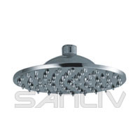 overhead rain shower head