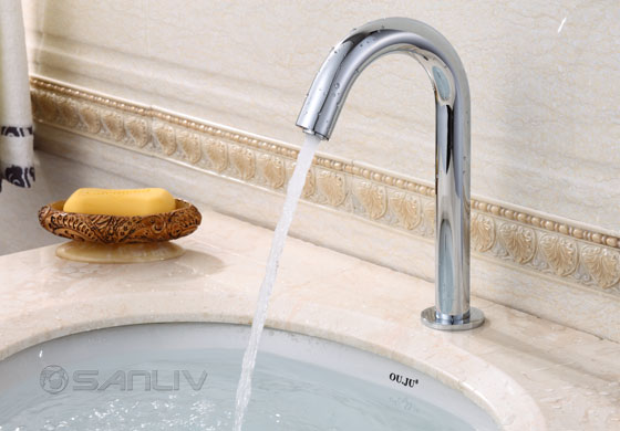 Electronic Hands Free Sensor Faucets Sanliv Kitchen Faucets