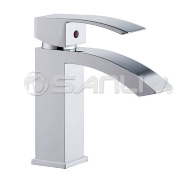 Bathroom Sink Faucet on Faucet Chrome Model No 50101 Sanliv Single Hole Bathroom Sink Faucet
