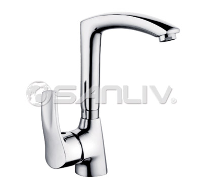 Sanliv Single Hole Sink Faucet Chrome - 67790