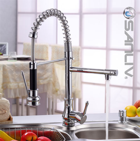 Sanliv pull down Kitchen mixer tap 28105 