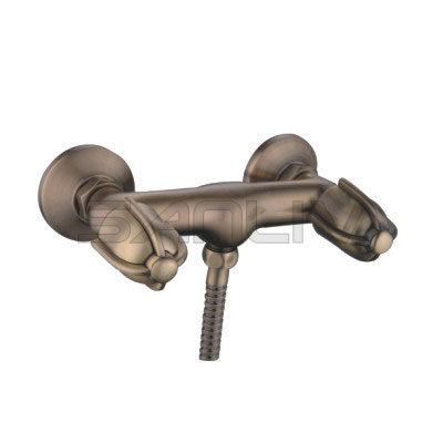 Shower Mixer Faucet 83305YB with hand shower head,hose and holder