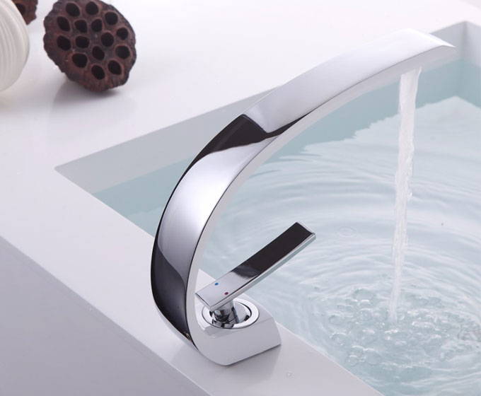 Basin Mixer Tap Chrome Bathroom Sink Faucet