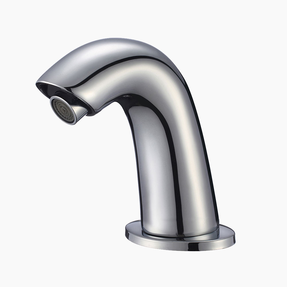 Hands-Free Sink Tap Gooseneck Spout Concealed Sensor