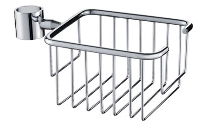 bathroom shower basket for rain shower system