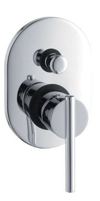 Concealed Non Thermostatic Bath Shower Valve Mixer with Diverter