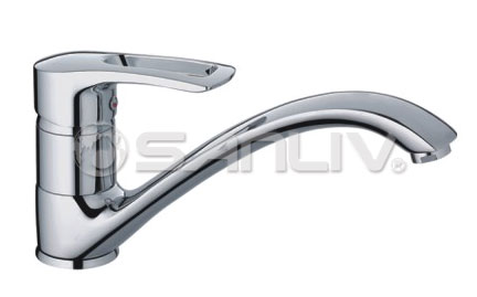Sanliv single handle one hole Heavy Brass Kitchen Faucet 62081