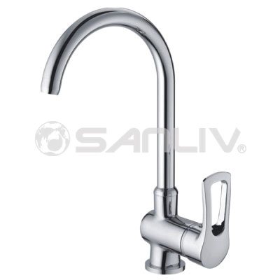 Sanliv single handle one hole kitchen faucet 62092