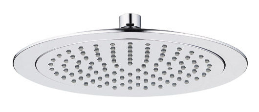 Chrome Round Ultra-thin Large Rain Shower Head