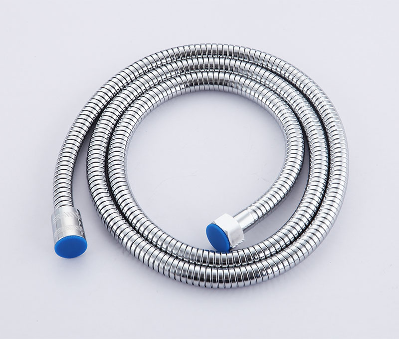 extensible chrome shower hose, Double spiral Hose for Hand Held Showerhead
