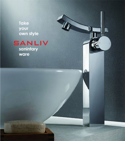 Sanliv tall vessel sink faucet 28315H