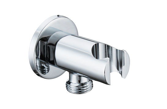 Sanliv Round Shower Outlet Elbow with Hand Shower Holder S2412