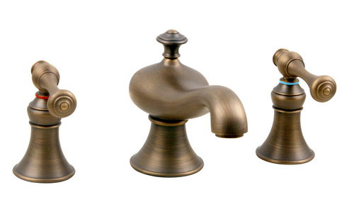 Mini-widespread Brushed Bronze Lavatory Faucet manufacturer